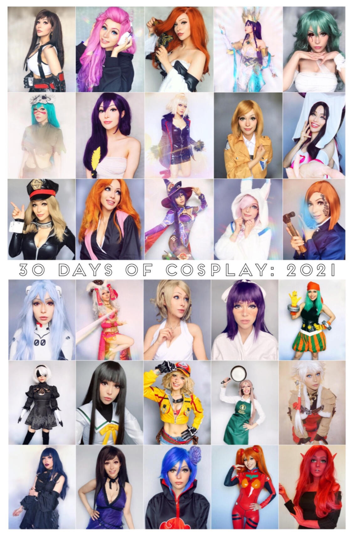 BitingBows - 30 Days of Cosplay - 2021