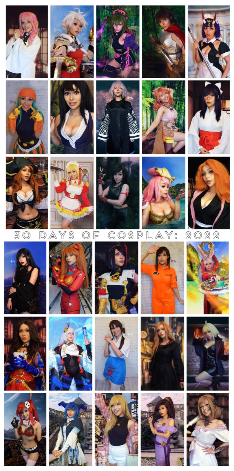 BitingBows - 30 Days of Cosplay - 2022